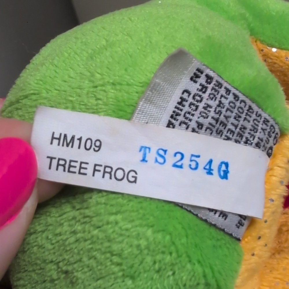 ๐2/$20๐ Webkinz Tree Frog GANZ Collectible Plush Y2K Vintage No Code - Picture 6 of 6